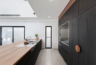 Port Melbourne Esplanade new build - kitchen area