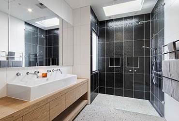 Port Melbourne Esplanade new build - bathroom area