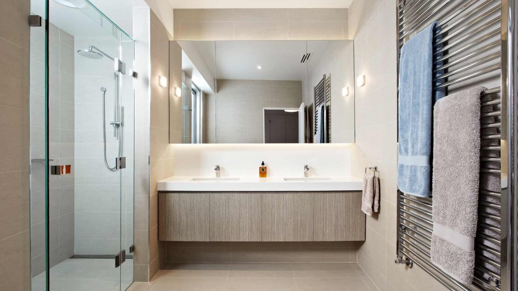 Clifton Hill major demolition, renovation and extension - bathroom