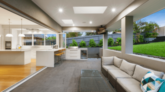 glen iris extension and renovation space